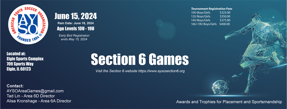 2024 Section 6 Games